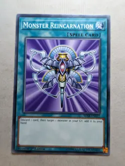 Monster Reincarnation - SDSB-EN027 - Common - 1st Edition YuGiOh! - Image 1