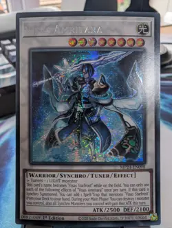 YuGiOh! Visas Amritara MP24-EN098 Secret Rare 1st Ed - Image 1