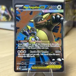 Mega Kangaskhan ex Pokemon TCG Card Full Art English 164/132 - In Hand - Image 1