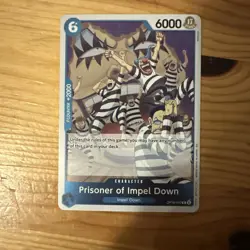 Prisoner of Impel Down OP16-042 R The Time of Battle Foil English One Piece - Image 1