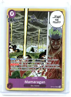 2026 One Piece—Mamaragan #OP15-078 Adventure on Kami's Island—Super Rare Foil - Image 1