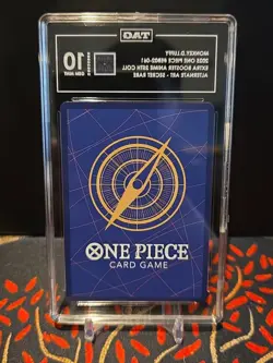 2025 One Piece Anime 25th Collection EB02-061 Monkey.D.Luffy Alt Art SEC TAG 10 - Image 2