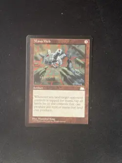 MTG Magic the Gathering Card Mana Web LP - Image 1
