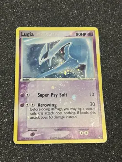 Pokemon TCG Lugia Pop Series 5 Holo Rare Card 2/17 With Holo Bleed & Swirl🌀HP - Image 1