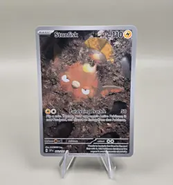 Stunfisk 202/191 Sv08: Surging Sparks Holo Full Art IR Pokemon Card - NM - Image 1