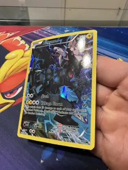 Pokemon TCG Zekrom XY76 Full Art Promo Holo Basic XY 2015 Card MP - Image 2