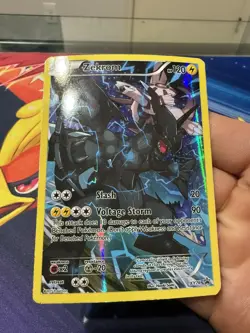 Pokemon TCG Zekrom XY76 Full Art Promo Holo Basic XY 2015 Card MP - Image 3