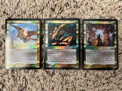 MTG- Feather, the Redeemed + Mortify + Epic Experiment - TSR - Retro FOIL - Image 1