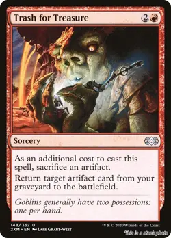 MTG Trash for Treasure [2XM - 148] LP - Image 1