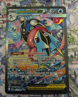 Mega Greninja ex SIR 116/086 Chaos Rising Special Illustration Rare Pokemon TCG - Image 2