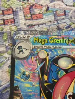 Mega Greninja ex SIR 116/086 Chaos Rising Special Illustration Rare Pokemon TCG - Image 3