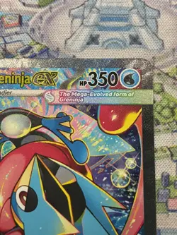 Mega Greninja ex SIR 116/086 Chaos Rising Special Illustration Rare Pokemon TCG - Image 4