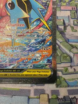 Mega Greninja ex SIR 116/086 Chaos Rising Special Illustration Rare Pokemon TCG - Image 5