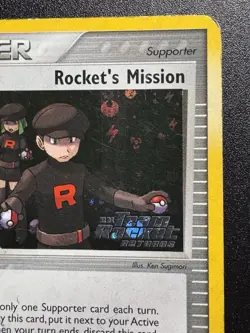 Rocket's Mission 88/109 EX Team Rocket Returns Pokemon Card Reverse Holo Rare HP - Image 4