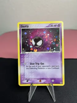 Gastly 63/112 Pokemon FireRed & LeafGreen 2004 Reverse Holo Vintage Card - NM - Image 3