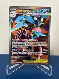 Pokemon TCG Mega Greninja EX Ultra Rare Full Art Chaos Rising 100/086 - MiscutU - Image 1