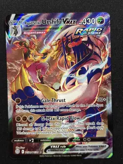 Rapid Strike Urshifu VMAX TG21/TG30 Brilliant Stars TG UR Holo EN 330HP - Image 1