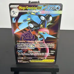 Pokemon Mega Greninja ex Chaos Rising 100/086 Full Art Ultra Rare - Image 1