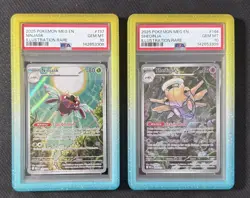 Pokemon Ninjask & Shedinja 137/144 Mega Evolution Sequential Set of PSA 10s - Image 5