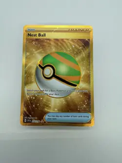 Nest Ball 255/198 Scarlet & Violet Base NM Hyper Rare Pokemon TCG - Image 1
