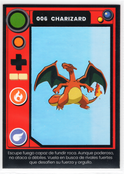 2025 POKEMON POKEDEX FULLHOUSE KANTO CARD * CHARIZARD -SILVER FOIL BOX HIT - Image 1