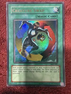 Konami Yu-Gi-Oh! TCG Creature Swap Legacy of Darkness Magic Foil LOD-081 - Image 1
