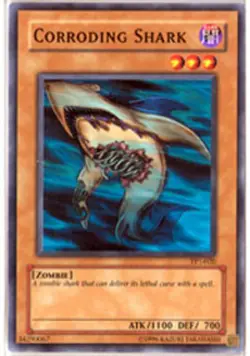 Lightly Played, English Yu Gi Oh Corroding Shark - TP1-020 - Common - Unlimited - Image 1