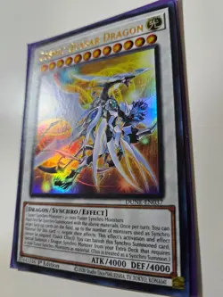 Cosmic Quasar Dragon (UR) DUNE-EN037 1st Edition Yugioh TCG mint English - Image 2