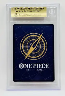 2024 One Piece The BPB JPN Monkey D. Luffy OP05-119 SEC Missing Pen Logo BGS 9.5 - Image 2