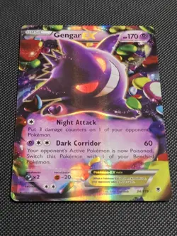 Gengar EX 34/119 XY-Phantom Forces 2014 Ultra Rare TCG Pokemon Card Near Mint - Image 5