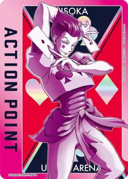 Union Arena | UE02BT: HUNTER X HUNTER | Action Point Card (AP04) (Hisoka) | UE02 - Image 1