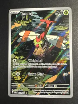 Yanma Pokemon TCG Destined Rivals Full Art Illustration Rare Card 183/182 - Image 1