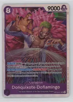 2025 One Piece Card Game: Royal Blood OP10 English SR Donquixote Doflamingo - Image 1
