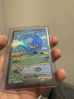 Bubble Mew ex 232/091 Special Illustration Rare Pokemon Card Paldean Fates - Image 2