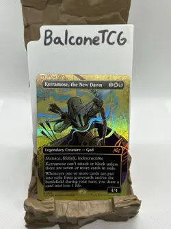 MTG Ketramose, the New Dawn (Borderless) (First-Place Foil) Aetherdrift - Image 1