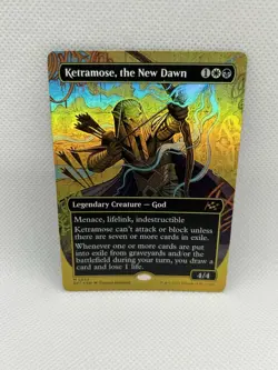 MTG Ketramose, the New Dawn (Borderless) (First-Place Foil) Aetherdrift - Image 2