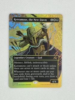 MTG Ketramose, the New Dawn (Borderless) (First-Place Foil) Aetherdrift - Image 3
