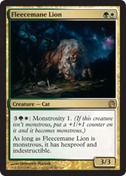 Fleecemane Lion - Medium Play MTG Theros - Image 1