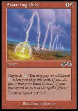 Shattering Pulse - Light Play MTG Exodus - Image 1