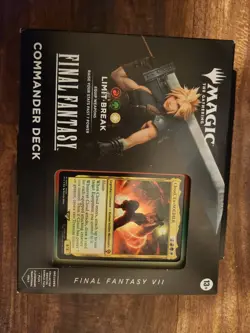 Limit Break Sealed Commander Deck 2025 MTG Final Fantasy - Image 1