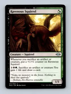 Ravenous Squirrel Modern Horizons 2 Non-Foil MTG NM - Image 1