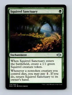 Squirrel Sanctuary Modern Horizons 2 Non-Foil MTG NM - Image 1