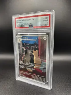 Persian Illustration Rare PSA 9-2024 Pokemon Shrouded Fable - Image 2