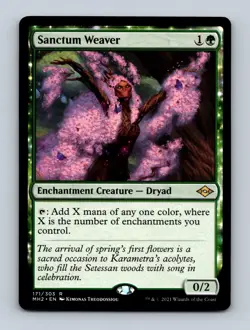 Sanctum Weaver Modern Horizons 2 Non-Foil MTG NM - Image 1