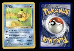 Pokemon TCG Fossil Psyduck 53/62 - Image 3