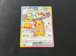Pokemon TCG Pikachu ex 219/191 Surging Sparks Secret Rare Full Art Holo - Image 1