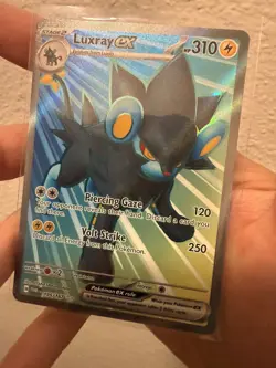 Pokemon TCG Luxray ex Scarlet & Violet-Twilight Masquerade 195/167 Holo Ultra... - Image 3