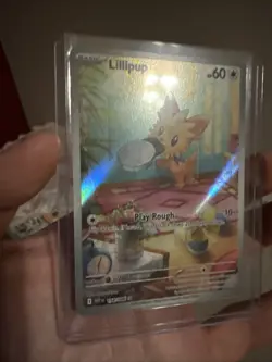 Lillipup 154/086 Sv: White Flare Illustration Rare Pokemon TCG NM - Image 2