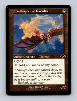 Ornithopter of Paradise (Retro Frame) Modern Horizons 2 Non-Foil MTG NM - Image 1