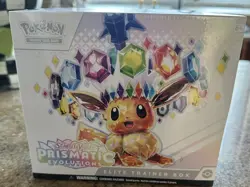 Pokemon TCG Prismatic Evolutions Elite Trainer Box Factory Sealed - Image 1
